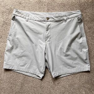 Mens Lululemon 7” Commission Casual Shorts Warpstreme Size 38